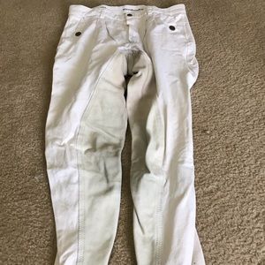 Kentucky Brand white full seat schooling breeches
